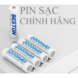 Pin sạc lại AA AAA Beston cho micro đồ chơi điều khiển chuột không dây dung lượng thực HÀNG CHÍNH HÃNG ĐỘ BỀN CAO MỚI