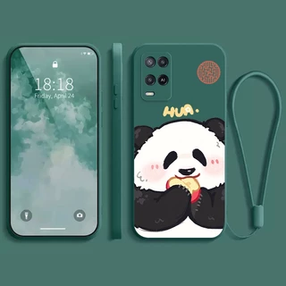 ốp lưng  oppo A54 4G Ốp điện thoại dẻo Gấu trúc mắn