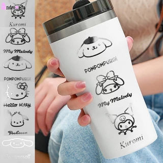 SANRIO Miếng Dán Kim Loại Chống Thấm Nước Họa Tiết Hoạt Hình Cinnamoroll Pachacco Kuromi Melody Purin Dễ Thương Vui Nhộn