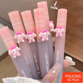 Son Kem Bóng Thỏ Hồng GEGE BEAR Mướt Môi Căng Mọng Lâu Trôi