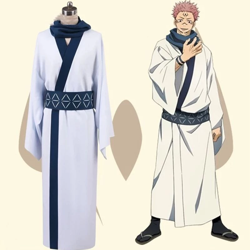 Bộ Trang Phục Kimono Hóa Trang Nhân Vật Anime Jujutsu Kaisen Ryomen Sukuna