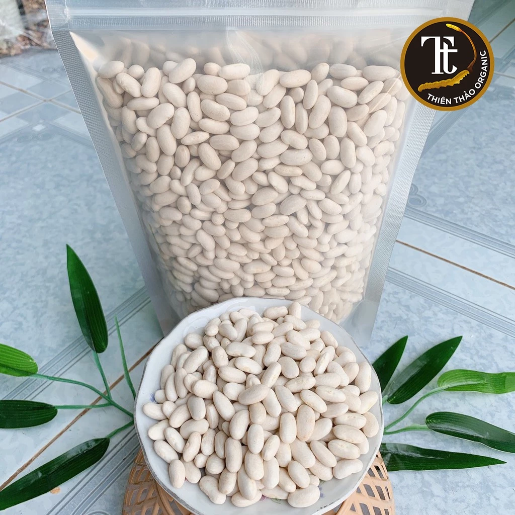 500gr Đậu trắng - đậu trắng tây Đà Lạt Thuần chủng Thiên Thảo Organic