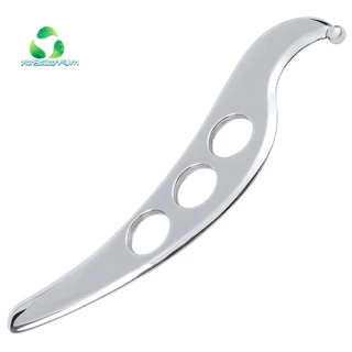 Thép không gỉ gua sha guasha công cụ mát xa tấm scraper vật lý trị liệu lỏng lẻo cơ bắp meridian máy mát xa spa board tool