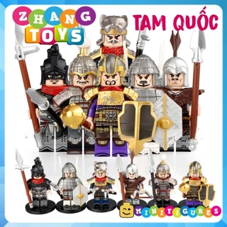 Đồ chơi Tam Quốc xếp hình lắp ráp các binh lính Minifigures Becool 2030