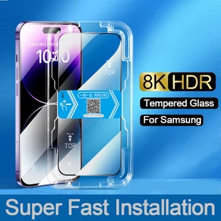 Miếng Dán Cường Lực hd Trong Suốt Chống Dấu Vân Tay Siêu Nhanh Cho samsung galaxy a14 a34 a54 a24 a31 a51 a53 s20 fe 5g