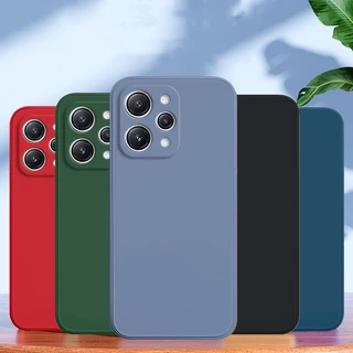 Ốp Điện Thoại TPU Dẻo Màu Đen Chống Sốc Cho Xiaomi Redmi 12 4G Case Xiaomi Redmi 12 12C 12A Redmi12 Xiaomi Redmi 12