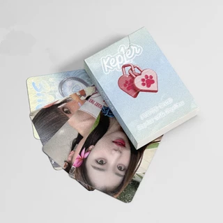 50pcs/box Kep1er Photocards Album Laser Lomo Cards KEP1ER Kpop Collection LETAOTAO2023