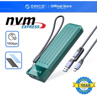 Vỏ đựng ổ đĩa cứng ORICO M2 SSD NVMe USB Type C Gen2 10Gbps PCIe SSD M.2 NVMe M.2 SATA ngff 6Gbps(MM2C3)