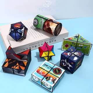 Đồ chơi khối lập phương ma thuật Magic Cube - Rubik 3D thay đổi hình dáng Phát triển trí não cho bé