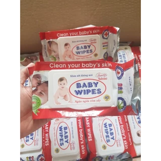 Khăn Ướt Baby Whipes 80g Không Mùi