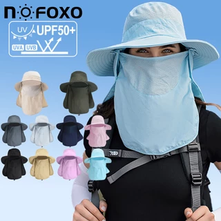 Mũ tai bèo NOFOXO chống nắng UPF50+/ tia UV thoáng khí nhanh khô có thể tháo rời cho hoạt động ngoài trời vào mùa hè