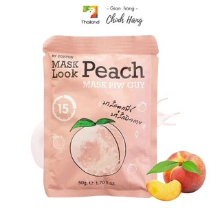 Ủ trắng da đào Mask Look Peach Mask Piw Guy 50gr Thái Lan