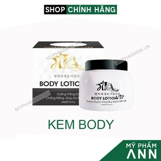 Kem Body Hà Kiều Anh Chính Hãng - Kem Dưỡng Trắng Nâng Tone Da Sau 7 Ngày