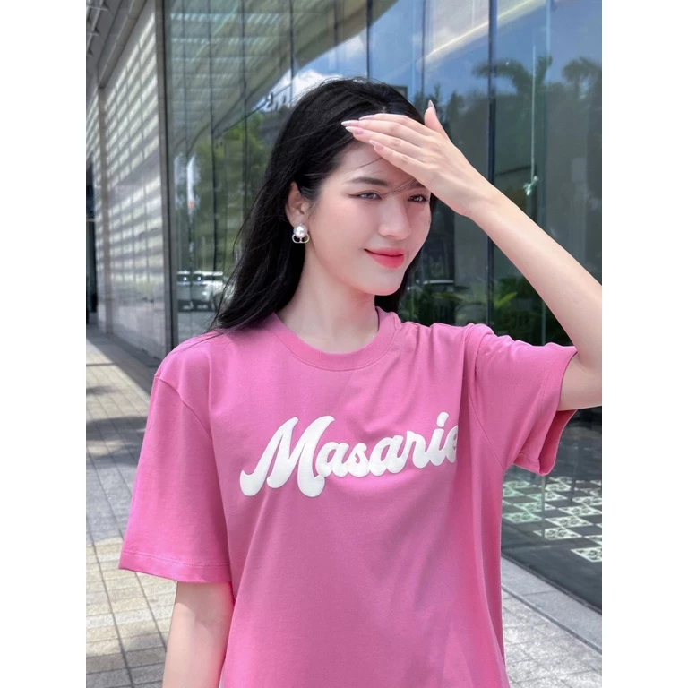 ÁO THUN HỒNG MASARIE 100% COTTON