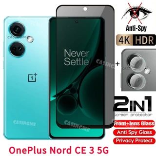 Oneplus Nord CE 4 5G 2023 Kính cường lực riêng tư Chống gián điệp Full Cover Bảo vệ màn hình Chống Peek Phim riêng tư cho Oneplus Nord CE 3 NordCE3 CE3 Lite 2023 5G Phim bảo mật chống Peek