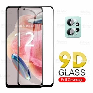 Kính Cường Lực Bảo Vệ Camera 2To1 9D Cho Xiaomi Redmi Note 12 4G Note12 Nota Not 12