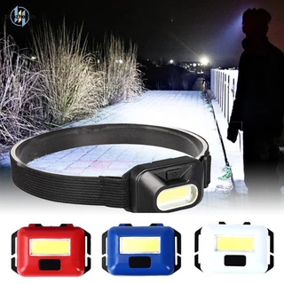 Zhin mini cob đèn pha led đèn pha cắm trại ngoài trời đèn pin đội đầu đèn pin thiết bị du lịch để đi bộ đường dài đạp xe câu cá