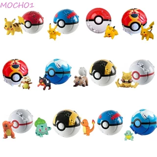 Mocho1 Quả Bóng Pokemon Đồ Chơi Nhỏ Nhắn Xinh Xắn