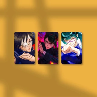 [ PHOTOCARD ] Thẻ Card Bo Góc Anime - Maki Zenin Jujutsu Kaisen - Giấy Bìa Cứng - Có Màng Cán