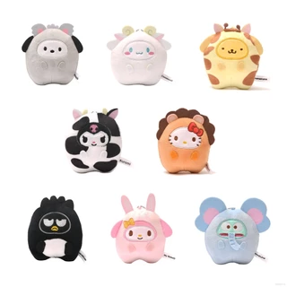 SANRIO Búp Bê Nhồi Bông Hình Bò Và Thỏ Kuromi Cinnamoroll Melody / Thỏ Melody Làm Quà Tặng Cho Bé Gái