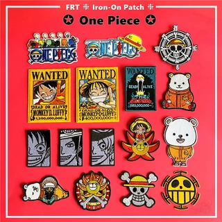 ☸ One piece - pirate regiment iron-on patch ☸ 1pc tự làm may trên bàn ủi trên miếng vá huy hiệu