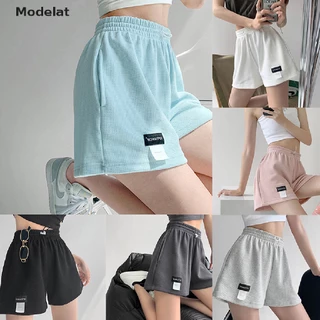 GJCUTE Mfc Quần Short Dệt Kim Lưng Cao Ống Rộng Phong Cách Harajuku Mặc Mùa Hè Cho Nữ