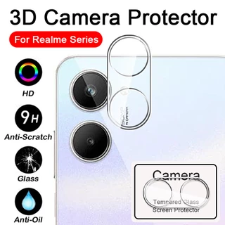 Miếng Dán Cường Lực Bảo Vệ Camera 3D Cho Realme C55 C53 C35 C33 11 10 9 8 Pro 9i 8i