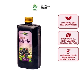 Nước Cốt Dâu Tằm HANY Đặc Sản Đà Lạt Thơm Ngon, Giải Nhiệt Mùa Hè Chai 300ml