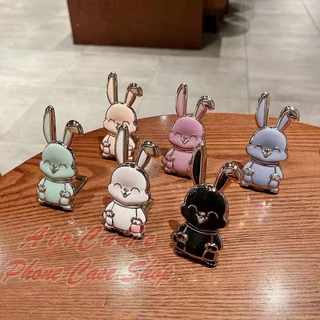 Ốp lưng Popsocket For All Phone Case Stand Bracket Plating Rabbit Fold Pull-out Hidden Grips