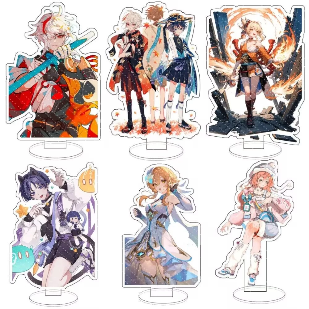 Hobby Genshin Va Chạm Đồ Chơi Mô Hình Bằng Acrylic Anime Yoimiya Kazuha Wanderer Trang Trí Nhà Cửa