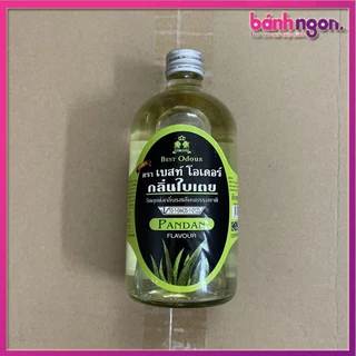 Hương Tạo Mùi Thơm Lá Dứa Làm Bánh,Tinh Chất Thailand Panda Flavour Best Odour Chai Thủy Tinh 450ml