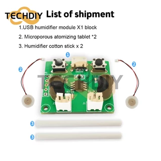 Mô Đun Phun Sương Tạo Độ Ẩm Hai Cổng USB DIY