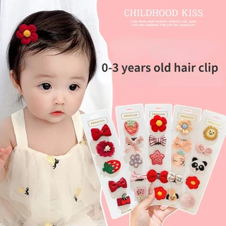 Set 5 Kẹp Tóc Dễ Thương Cho Bé Gái