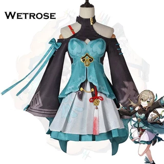 [Wetrose] Bộ Trang Phục Hóa Trang Nhân Vật Hoạt Hình Honkai: Star Rail Qingque Cosplay Costume