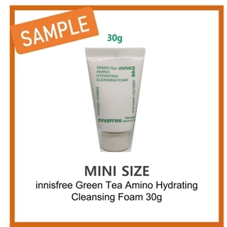 [MẪU] Sữa Rửa Mặt Dưỡng Ẩm Trà Xanh Amino Innisfree / [SAMPLE] innisfree Green Tea Amino Hydrating Cleansing Foam 30g #6