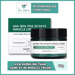 Kem Dưỡng Some By Mi Giảm Mụn Mờ Thâm AHA BHA PHA 30 Days Miracle Cream - 60g