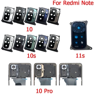 Nắp Đậy Ống Kính Camera Sau Kèm Khung Giữ Thay Thế Chuyên Dụng Dành Cho Redmi Note 10 10S 11S