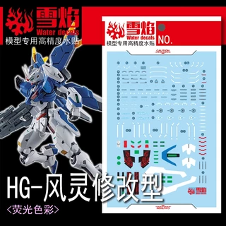 XY XUEYAN HG-75 HG Aerial Rebuild Water Slide Decal