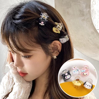 Sanrio series cô gái kẹp tóc trang trí kẹp tóc nhỏ quà tặng phụ kiện đầu thời trang