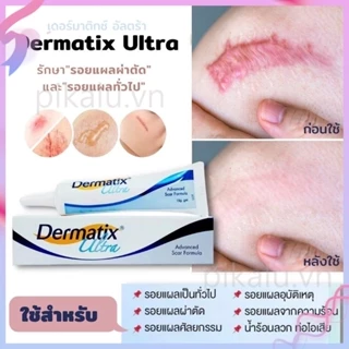 Dermatix Ultra Gel Kem làm mờ sẹo thâm, sẹo lồi, sẹo 15g [chính hãng] -pikalu