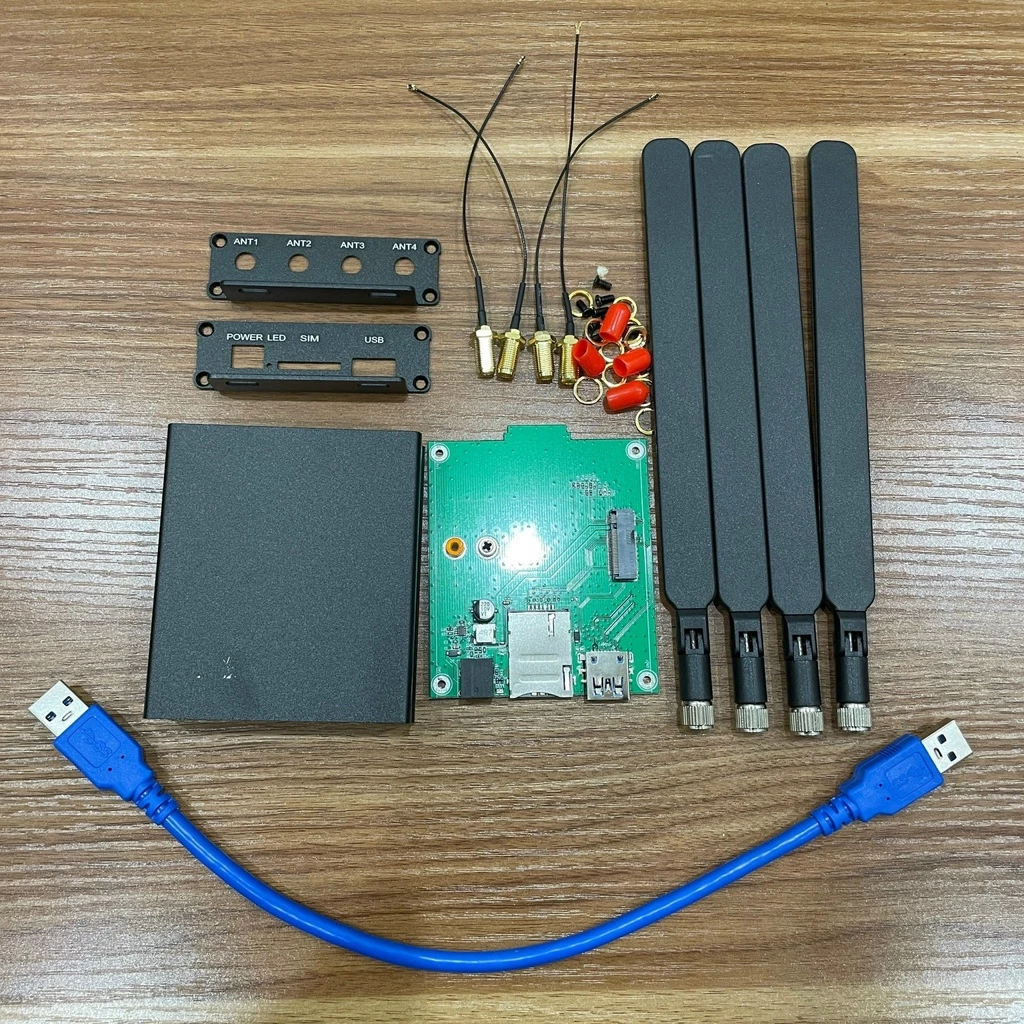 [VN] Module 4G 5G LTE | Modem truy cập Internet loại M.2 sang USB3.0 4G 5G LTE | Box wwan 4G 5G LTE