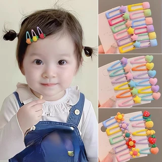 Set 6 Kẹp Tóc Nhỏ Dễ Thương Cho Bé Gái