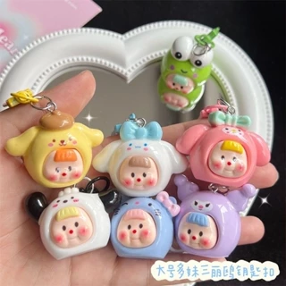 Móc Khóa Hình Búp Bê Sanrio Dễ Thương