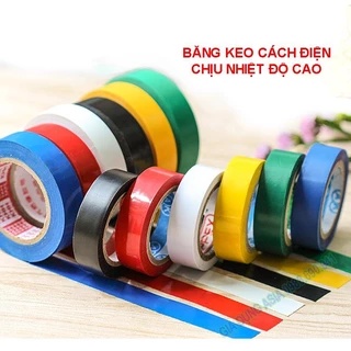 Băng KEO ĐIỆN - băng dính cách điện chống cháy rộng 16mm dài 10 mét