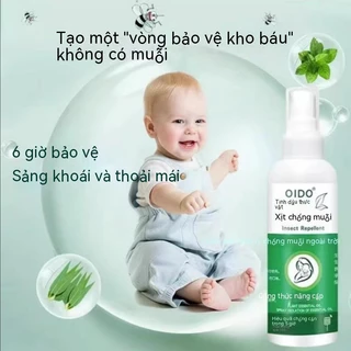 Thuốc xịt chống muỗi cho trẻ em mùa hè dung dịch chống muỗi cầm tay 100ml thuốc xịt chống muỗi ngoài trời bảo vệ lâu dài