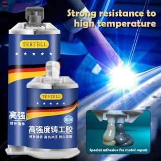 Tertell Glue Adhesive Metal Repair Ab Glue Aluminum Adhesive Ceramic, Stainless Steel, Glass Marble Repair Glue Casting Steel Adhesive doom】