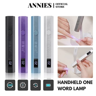 ANNIES Đèn Hong Khô Sơn Móng Tay Nghệ Thuật Công Tắc Đôi Mới Với Màn Hình Hiển