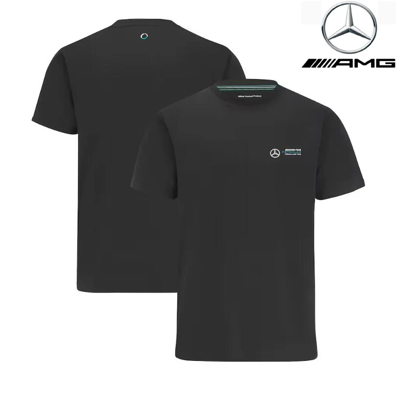 Bộ Đồ Đua Xe F1 2023 Mới Nhất + Áo Thun Tay Ngắn Mercedes AMG Petronas Team F1 Jersey + Áo Thun Tay Ngắn Mùa Hè Cho Nam Và Nữ