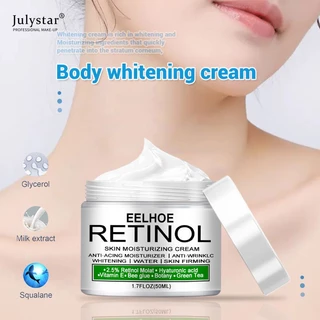 Kem Sáng Da Cho Tư Nhân Phần/Cơ Thể/Nách/Cổ Loại Bỏ Hắc Tố Da Tiên Ban Đầu Retinol Kem Làm Trắng Da JULYSTAR