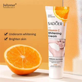 Kem Dưỡng Trắng Nách Vitamin C Dưỡng Ẩm Làm Mềm Da JULYSTAR